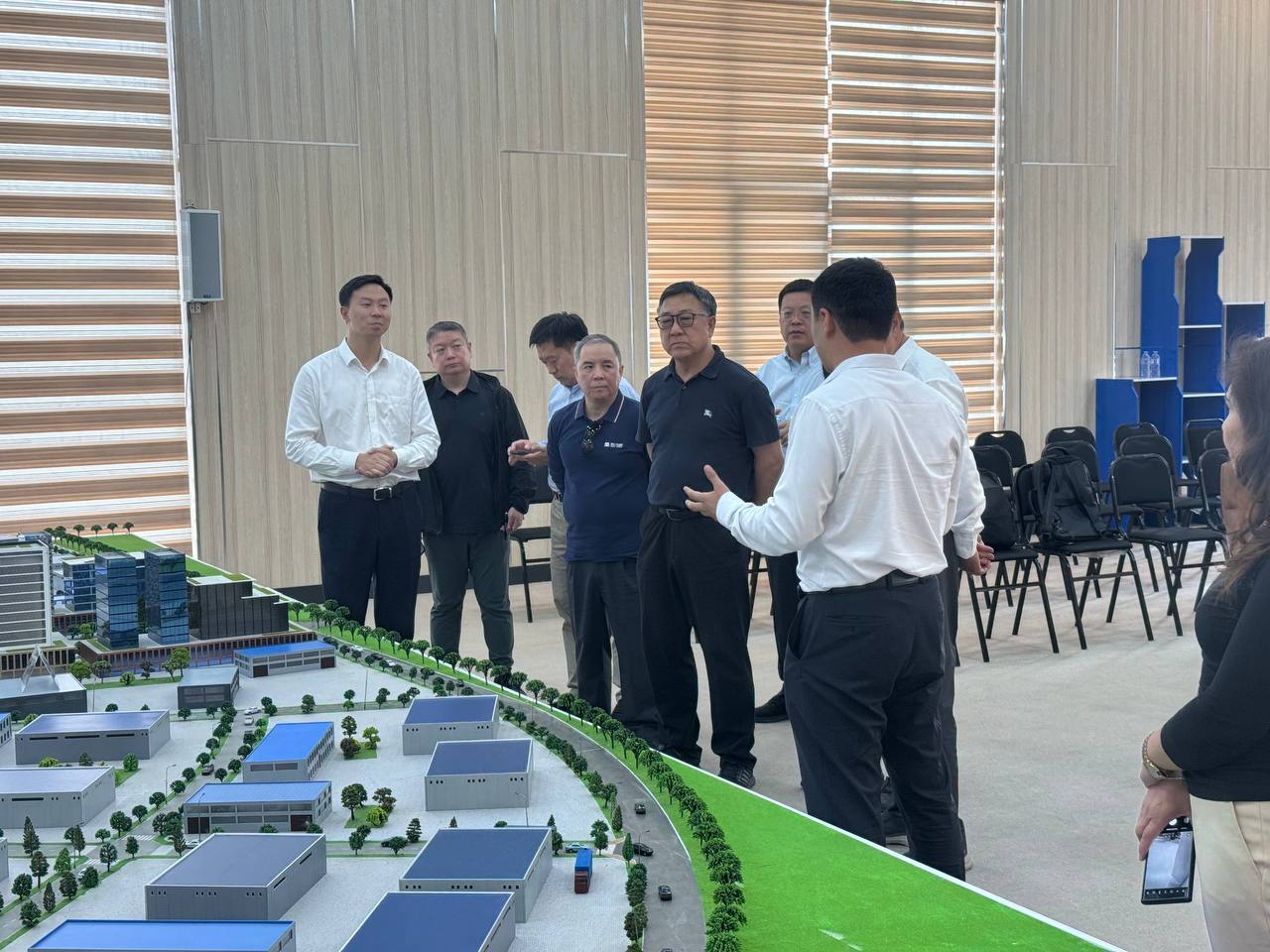 Visit of the “Sinomach” Delegation to the “Yangi Avlod” Special Industrial Zone